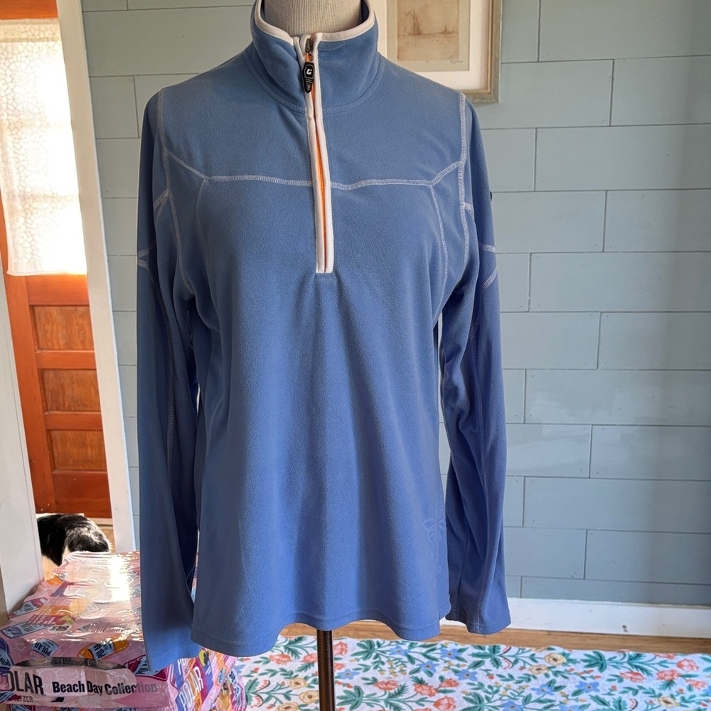 Killtec Blue Quarter-Zip Fleece Pullover